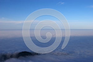 The sea of clouds photo