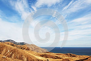 Sea coast in Crimea