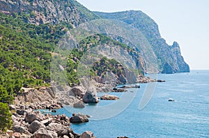 Sea coast Crimea Ukraine