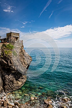 Sea coast, Monterosso al Mare, Cinque Terre, Italy