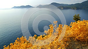 Sea coast near Oludeniz.