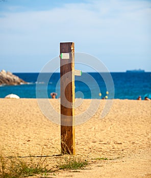 sea coast, resort, Spanish coastal city, Barcelona,Spanish coast of Catalonia, Costa Brava,