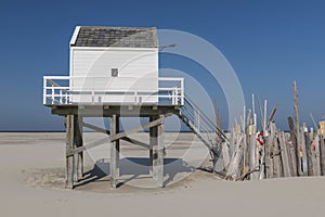 Sea cottage on the island of Vlieland photo