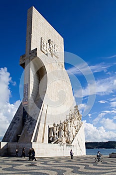 Sea-Discoveries monument in Lisbon, Portugal.
