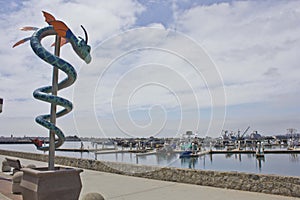 Sea Dragon at Seaport Village in San Diego, CA.