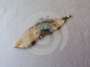 Sea driftwood pendant