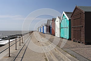 Sea front at Felixstowe, Suffolk, England