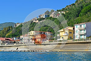 Sea front houses