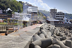 Sea front of Obama town photo