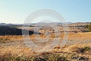 The Sea of Galilee and Church Of The Beatitudes, Israel, Sermon of the Mount of Jesus