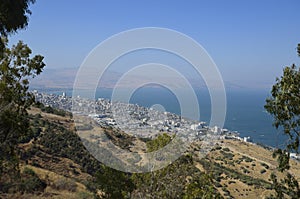 The Sea of Galilee and Tiberias