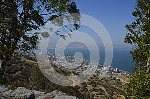 The Sea of Galilee and Tiberias