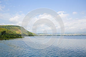 Sea of Galilee in Tiberias, Israel photo