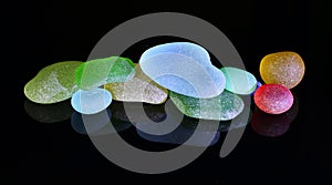 Sea Glass in Multiple Colors