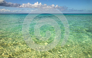 Sea at Governor's beach, Grand Turk, Turks and Caicos, Caribbean