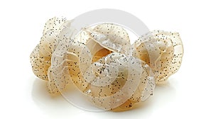 Sea grape isolated on a white background. Generative Ai