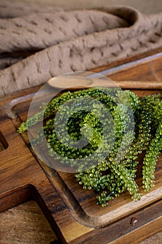 Sea Grapes (Caulerpa Lentillifera) seaweed