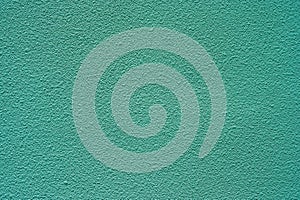 Sea Green Color Rough Concrete wall, for Background