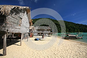 Sea Gypsy, Morgan, village at Surin islands photo