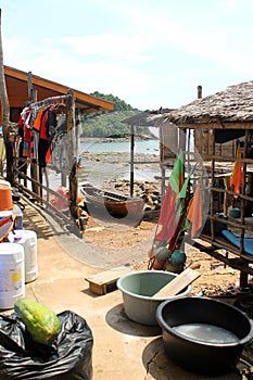 Sea gypsy village lifestyle