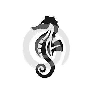 Sea Horse creative vector illustration