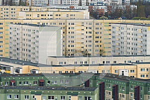 section of a housing estate in Berlin-Marzahn