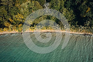 Sea and island scenery in the early morning