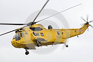 Sea King rescue helicopter