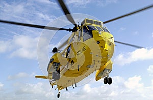 Sea King rescue helicopter