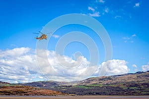 Sea King rescue helicopter