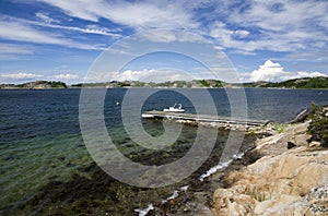 Sea in Kosterhavet National Park, Sweden