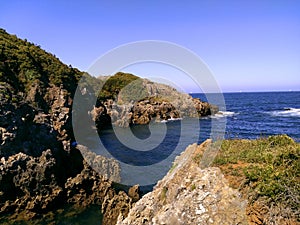 Sea landscape photo