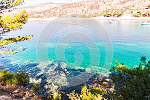 Sea landscape in Greece