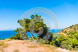 Sea landscape in Greece