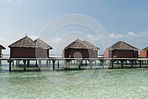 Sea landscape, Maldive islands