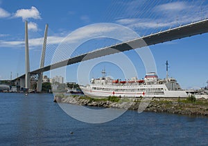 Sea landscape of Vladivostok. Russia.