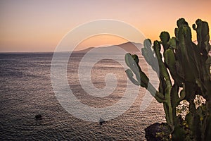 Sea of lanzarote photo