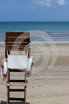sea and life guard chair