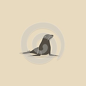 Sea Lion - vector illustration