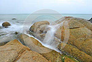 Sea long exposure