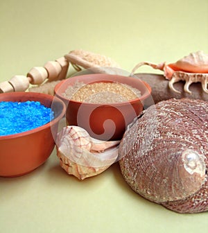 Sea and marine spa elements