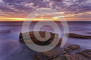 Sea Maroubra Red stones