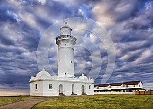 Sea McQuarie Ligh Side Clouds