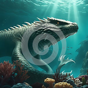 sea Monsters, AI-generatet