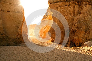 Sea morning tropical view mountian composition