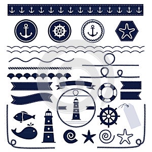 Sea and nautical elements