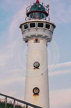 Sea netherlands sand lighthouse