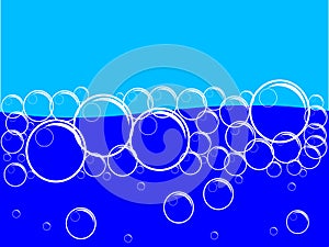 Sea Ocean Bubbles (Vector)