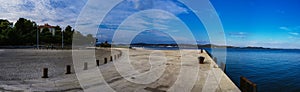 Sea organ is an architectural object located in Zadar, Croatia