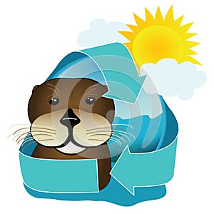 Sea Otter Icon